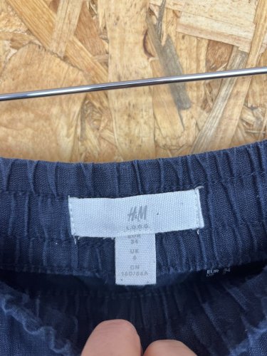 Námořní kalhoty H&M 100 % len