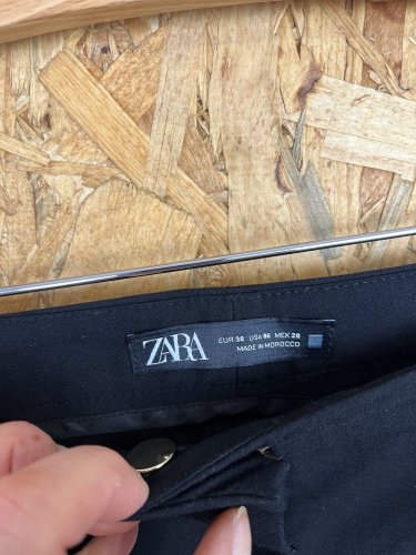 Široké kalhoty ZARA 73 % polyester