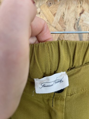 Široké kalhoty American Vintage 100 % viskoza