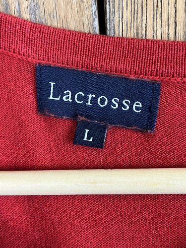 Pánský přírodní svetr Lacrosse 60 % bavlna 35 % bambus 5 % kašmír