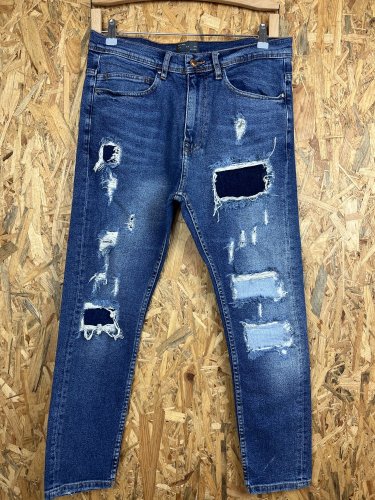 Pánské džíny ZARA s podílem bavlny a elastanu