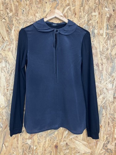 Přírodní tunika Max&Co. 100 % hedvábí a 100 % bavlna