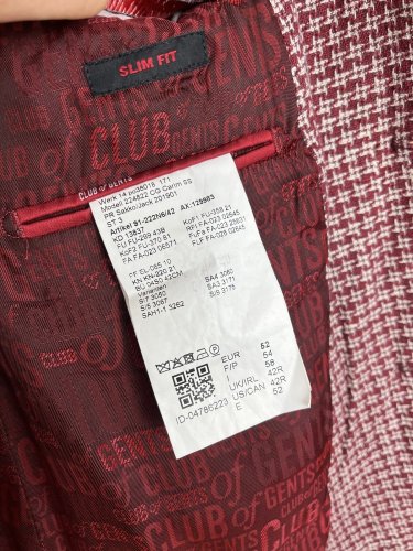 Pánské sako Club of Gents Men 68 % len