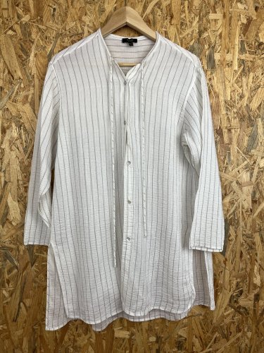 Oversize tunika Massimo Dutti s podílem bavlny a viskozy