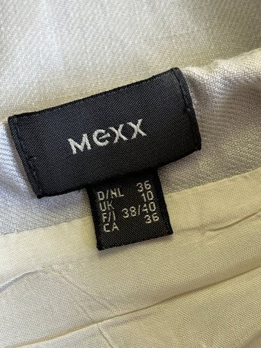 Lněná sukně Mexx 100 % len