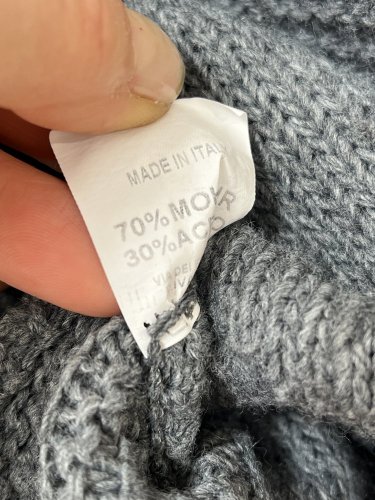 Mohérový svetr Made in Italy 70 % mohér