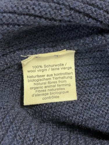 Zateplená sukně Hessnatur 100 % vlna