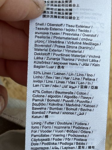 Přírodní sukně Esprit 53 % len 47 % bavlna