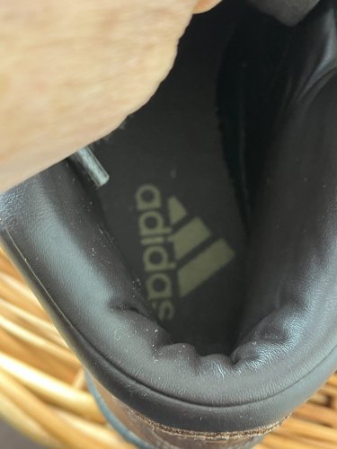 Kožené boty Adidas 100 % kůže