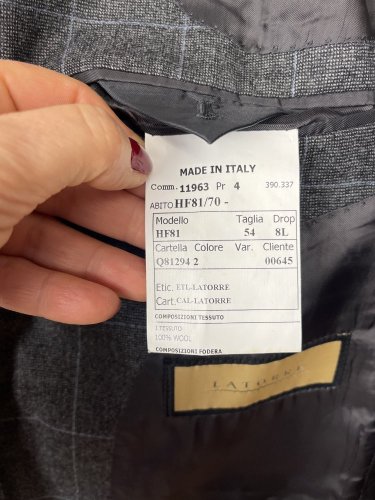 Pánské sako Latorre 100 % vlna