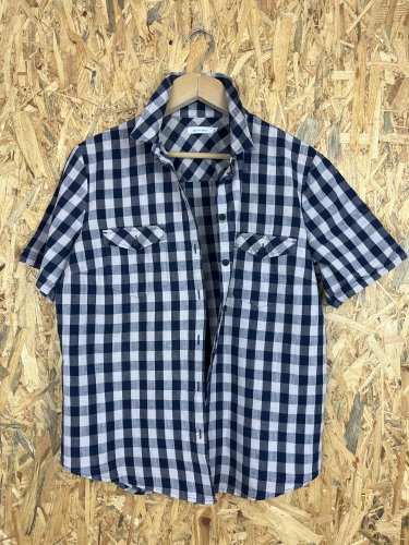 Přírodní košile Hessnatur 50 % len 50 % bavlna