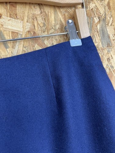 Námořní sukně René Lezard 90 % vlna 10 % kašmír