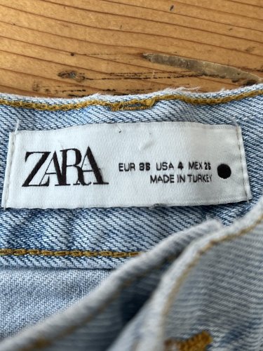 Široké džíny ZARA 100 % bavlna