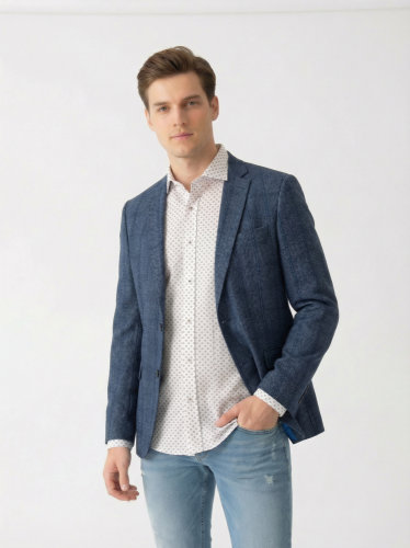 Pánské sako Reda 1865 100 % vlna