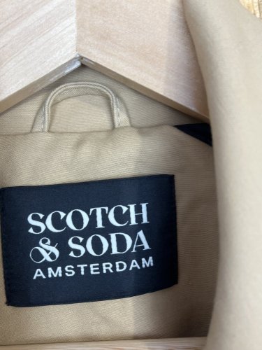 Bavlněný trenčkot Scotch&Soda 100 % bavlna
