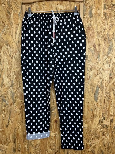 Široké kalhoty Made in Italy 53 % viskoza