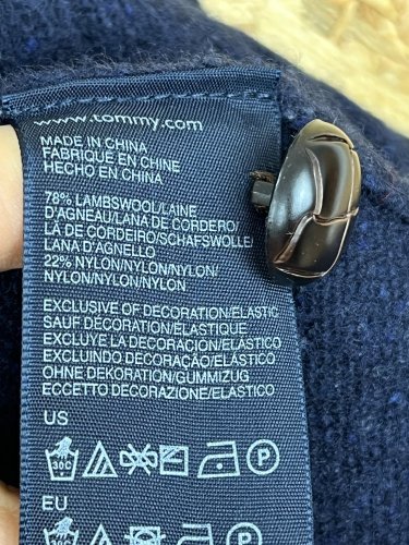 Pánský svetr Tommy Hilfiger 78 % vlna