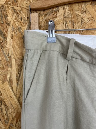 Široké kalhoty H&M s podílem lnu a viskozy