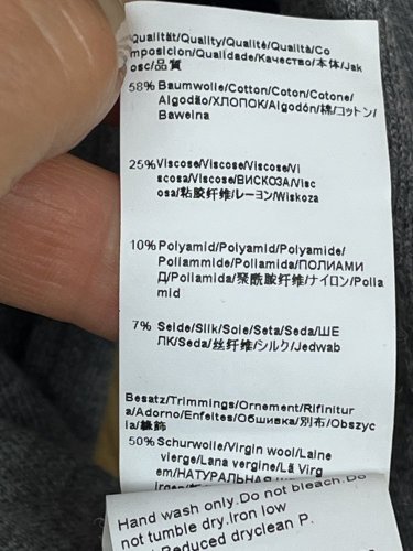 Pánský svetr Hugo Boss 58 % bavlna 7 % hedvábí