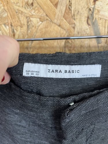 Široké kalhoty ZARA 52 % len 48 % viskoza