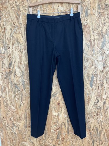Elegantní kalhoty Massimo Dutti s podílem vlny a polyesteru