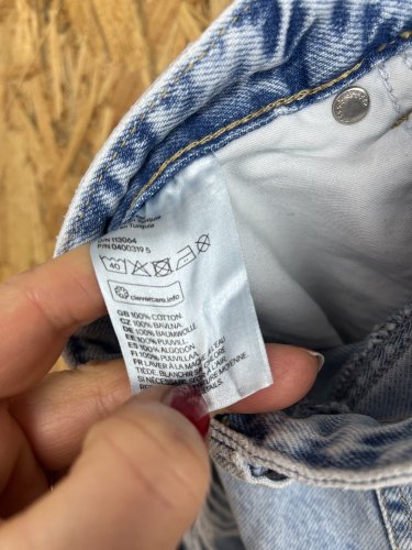 Trhané džíny Denim Co. 100 % bavlna