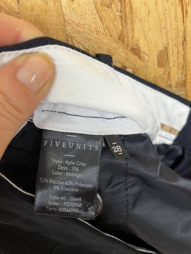 Kalhoty Fiveunits 52 % viskoza