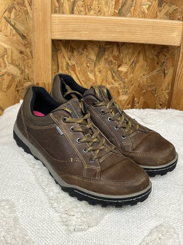 Kožené boty ECCO 100 % kůže