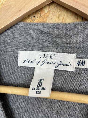 Pánský kardigan H&M 50 % vlna