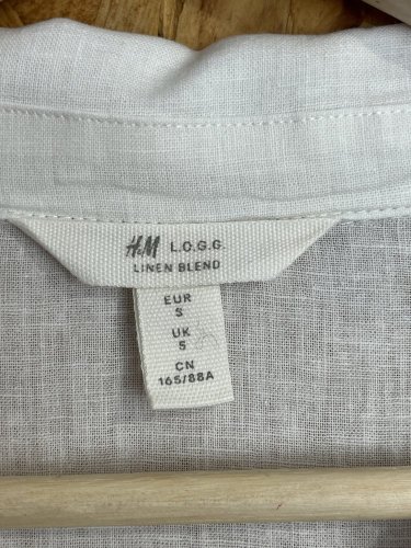 Přírodní tunika H&M s podílem lnu a bavlny