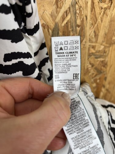 Oversize šaty Marks&Spencer 100 % bavlna