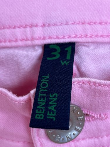 Skinny džíny Benetton s podílem bavlny a elastanu