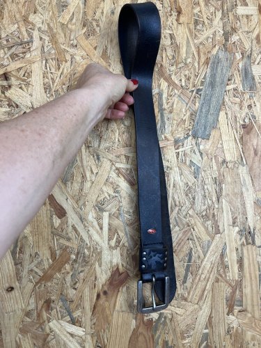 Kožený pásek edc 100 % kůže