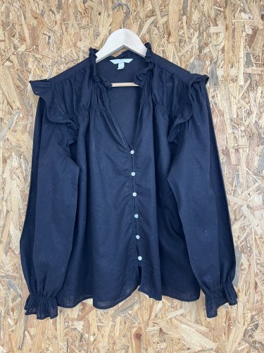 Oversize košile H&M 52 % len 48 % bavlna