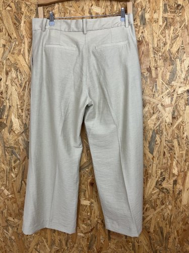 Široké kalhoty H&M s podílem lnu a viskozy