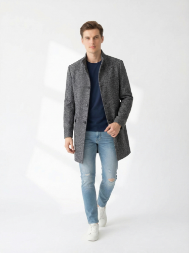 Pánský kabát Devred 60 % vlna