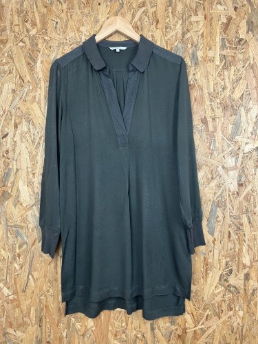 Prodloužená tunika sandwich s podílem bavlny a viskozy