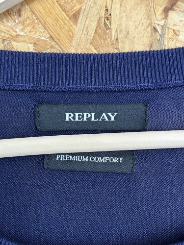 Pánský svetr Replay 50 % bavlna 50 % modal