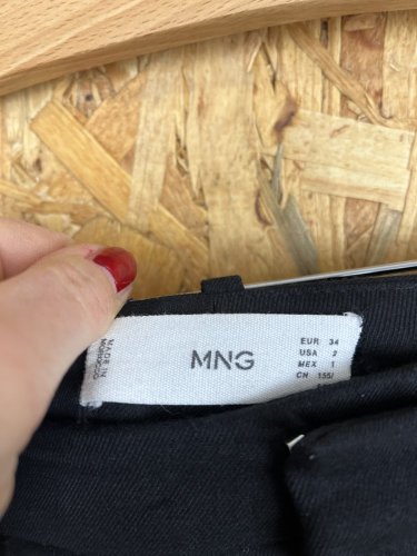 Široké kalhoty Mango 100 % polyester