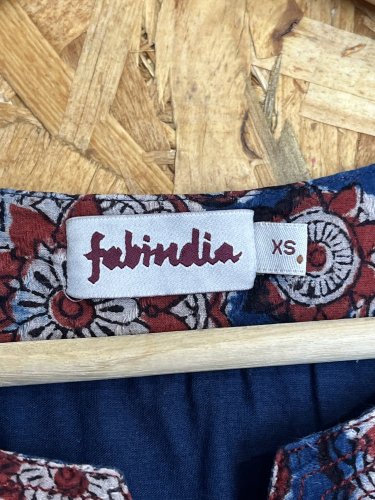 Bavlněné šaty Fabindia 100 % bavlna