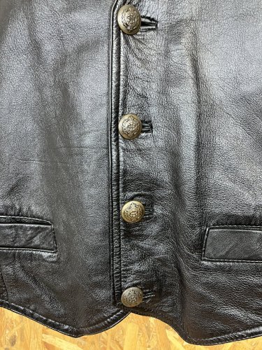 Pánská vesta Made in Germany 100 % kůže