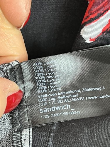 Šaty sandwich 100 % lyocel