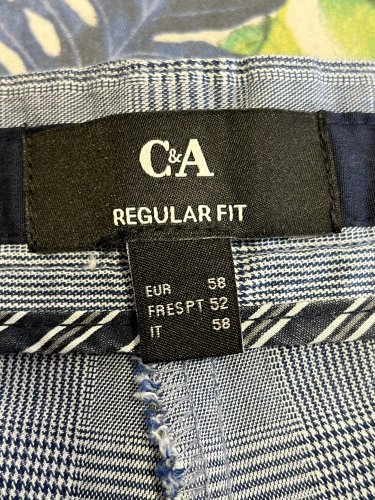 Pánské kalhoty C&A 98 % bavlna