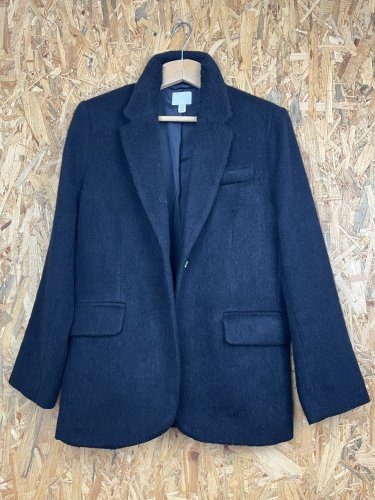 Vlněné sako H&M 22 % vlna