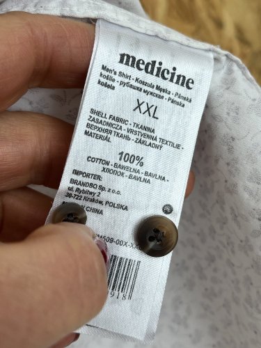 Pánská košile Medicine 100 % bavlna