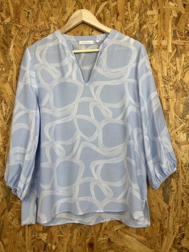 Bavlněná tunika Eterna s podílem bavlny