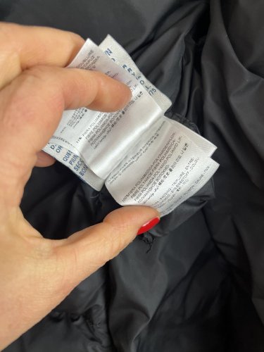 Péřový kabát MONCLER 100 % polyamid