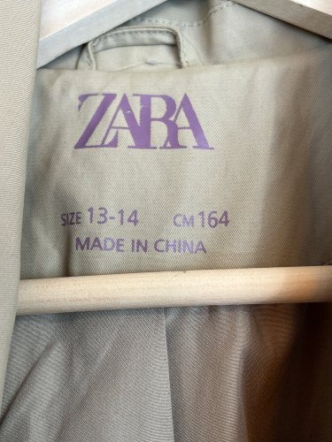 Dětský kabát Zara 62 % bavlna