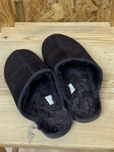 Kožené pantofle Made in Germany 100 % kůže a 100 % beran