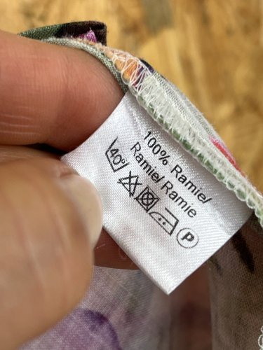 Oversize tunika Peter Hahn 100 % ramie